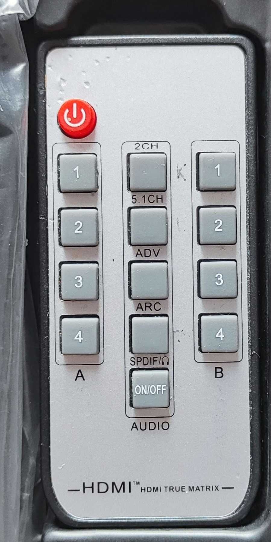 Switch matrix przełącznik HDMI 4x2