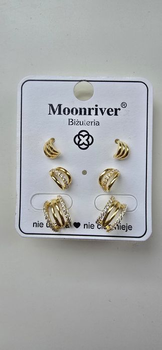 Zestaw kolczyków Moonriver
