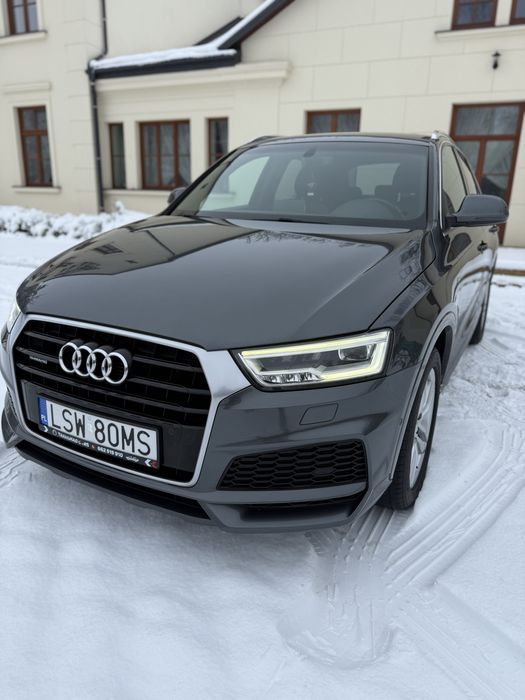 AUDI Q3 2,0 TDI Quattro S Line 100% Bezwypadkowy