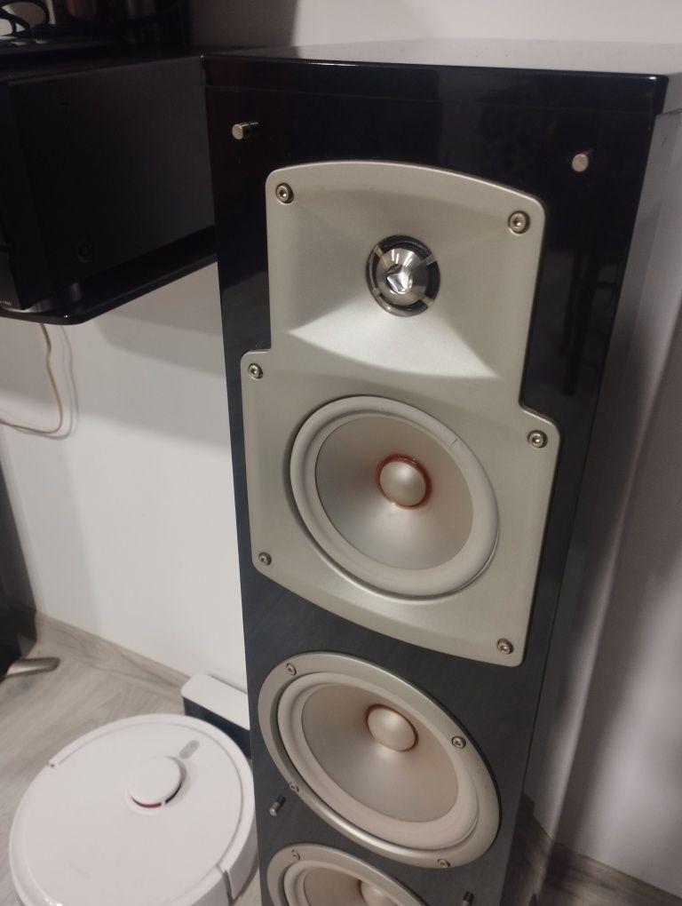 Kolumny głośnikowe Yamaha NS 555, SONY F490 wzmacniacz