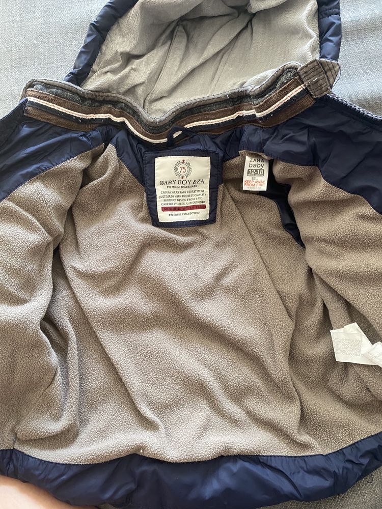 Kurtka wiosenna zimowa jesienna ciepła Zara r. 82