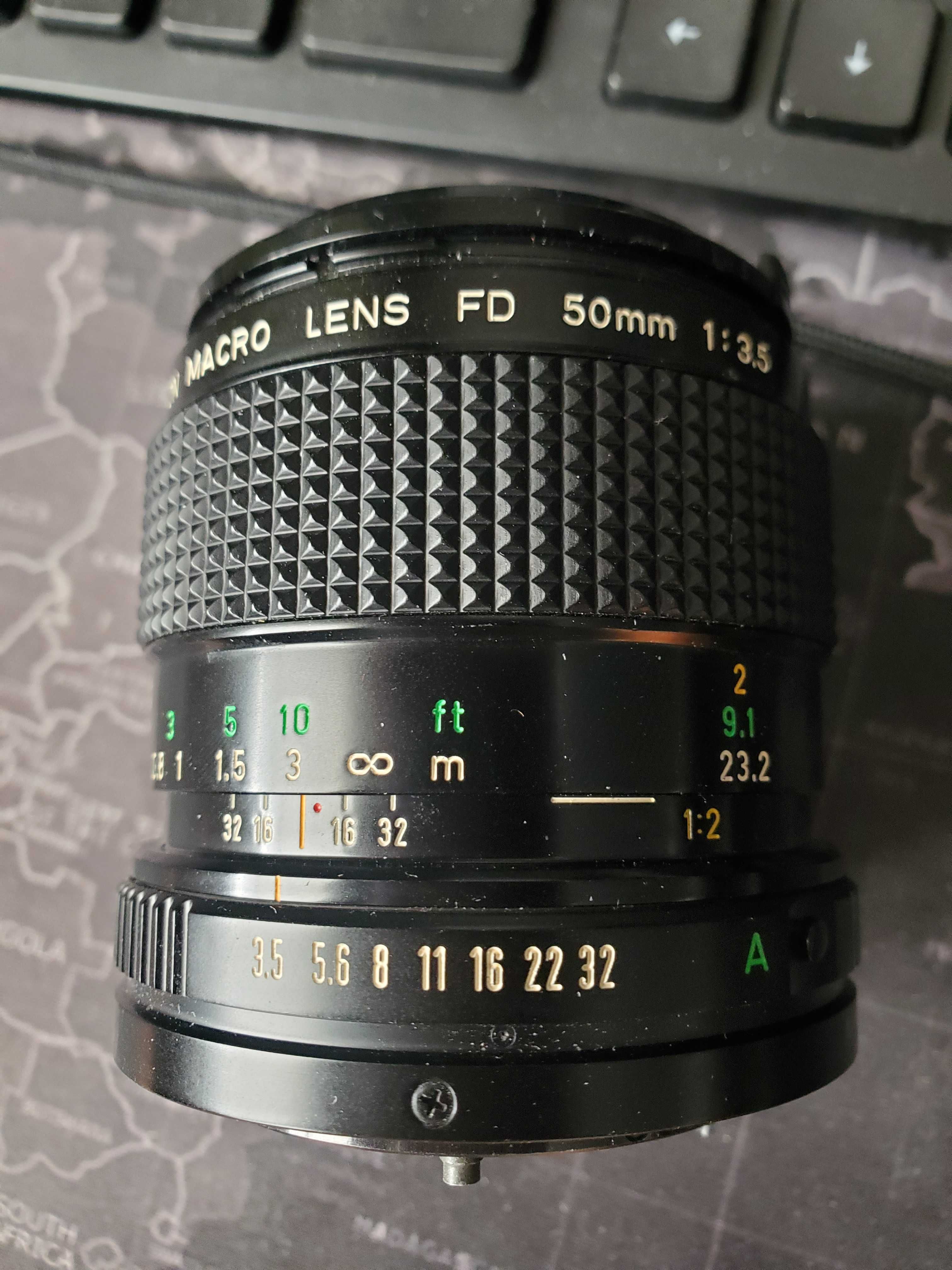 Canon Macro FD 50mm 1:3.5