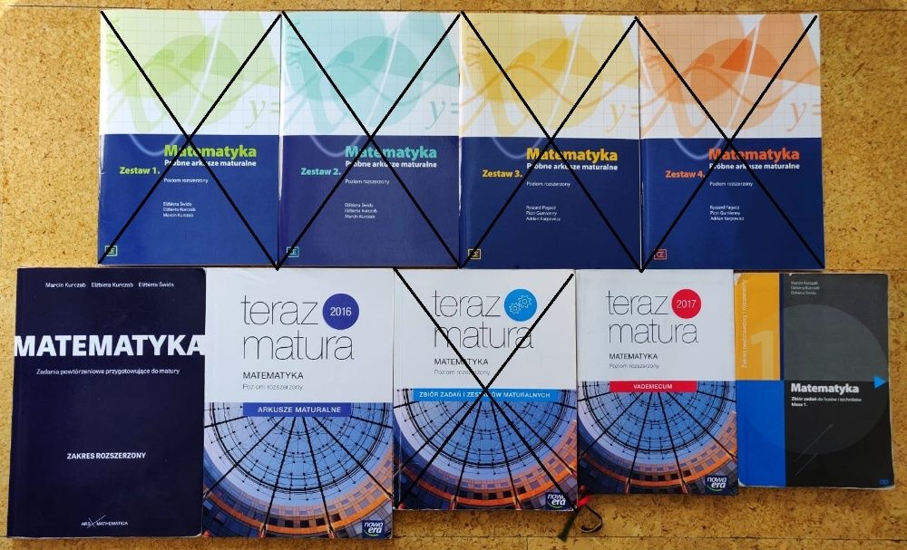 Matematyka rozszerzona - podręczniki i zbiory