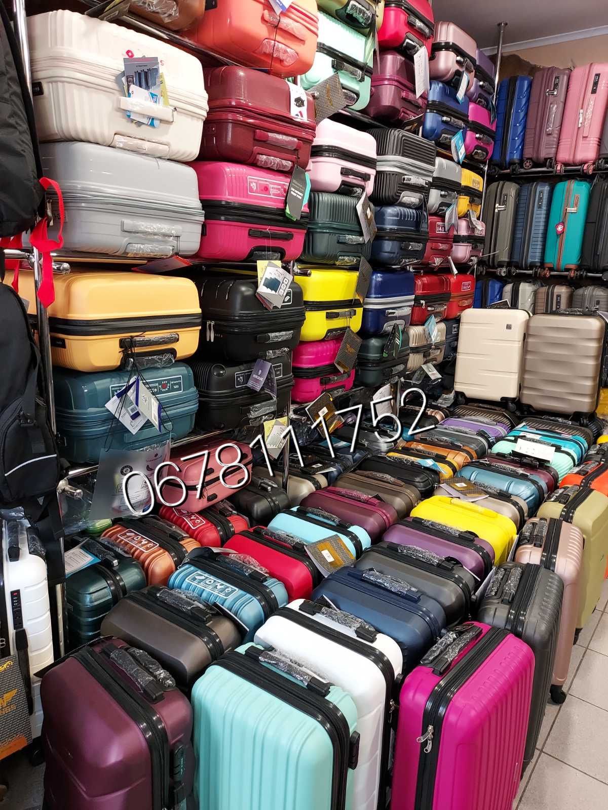 СКЛАД-МАГАЗИН валізи рюкзаки чемоданы сумки на колесах ГУРТ-РОЗДРІБ