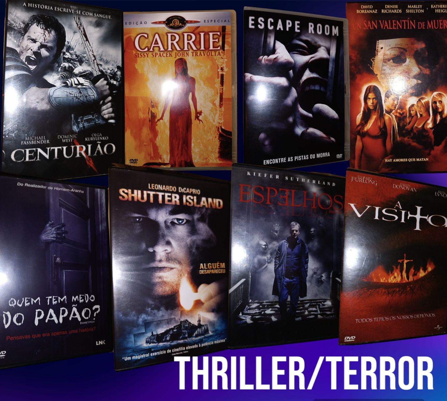 DVD| THRILLER & TERROR •Pack 1•