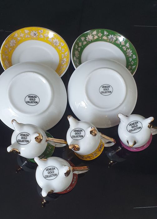 Filiżanki zestaw Venezia gold collection