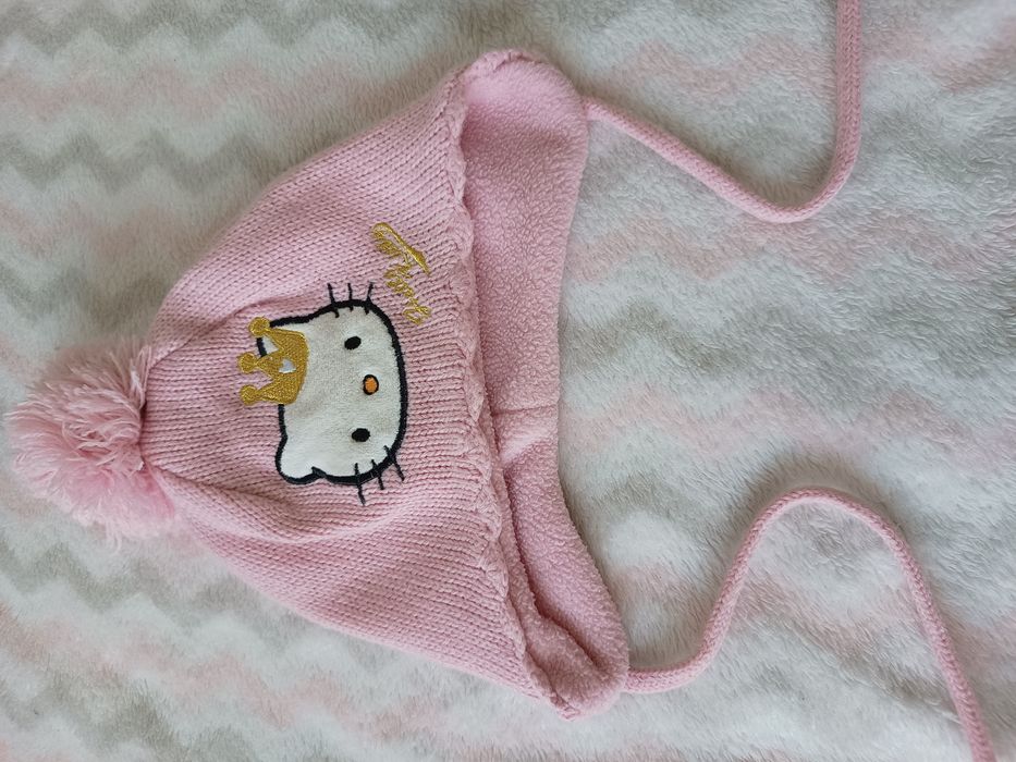 Czapka zimowa hello kitty