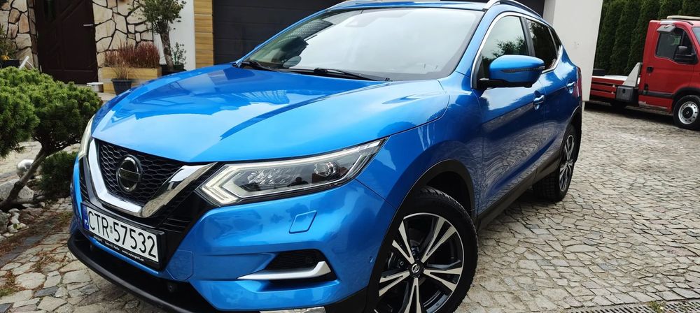 Nissan Qashqai Bezwypadkowy Tekna PL-tablice serwis w ASO nowy rozrząd ! piękny !