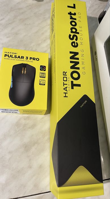 Миша HATOR Pulsar 3 PRO Килим у Подарунок