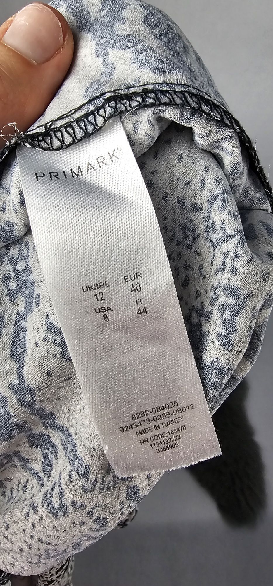 Śliczna sukienka primark skóra węża wężowa Rozmiar 40 L