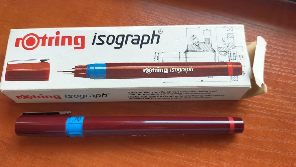 Pisak kreślarski ROTRING isograph 70