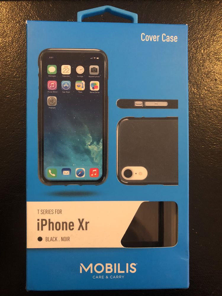 Capa iphone XR preta - nova