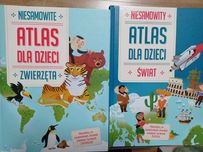 Książki dla dzieci Atlas zwierząt i świata