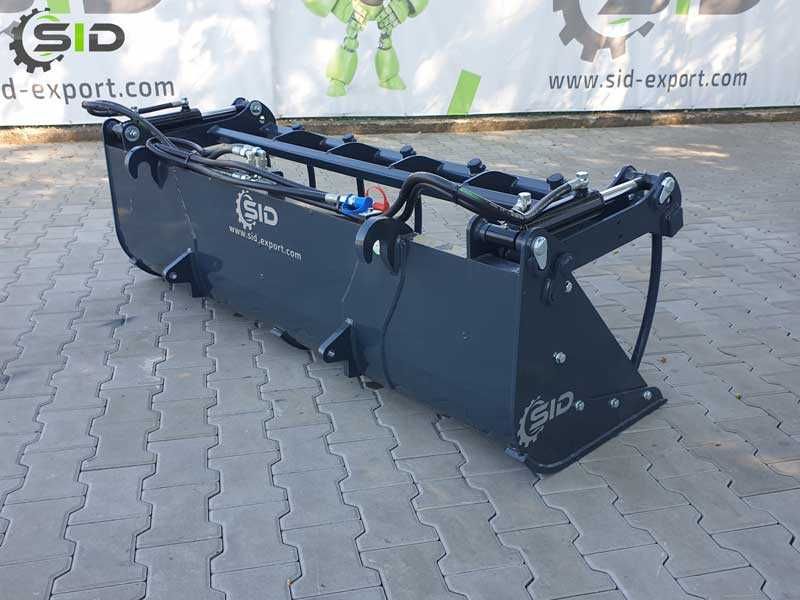 Łyżko krokodyl ząb kuty S, szuflo krokodyl, rekin 1,6 m 0,41 m3
