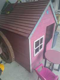Casa de madeira pintads