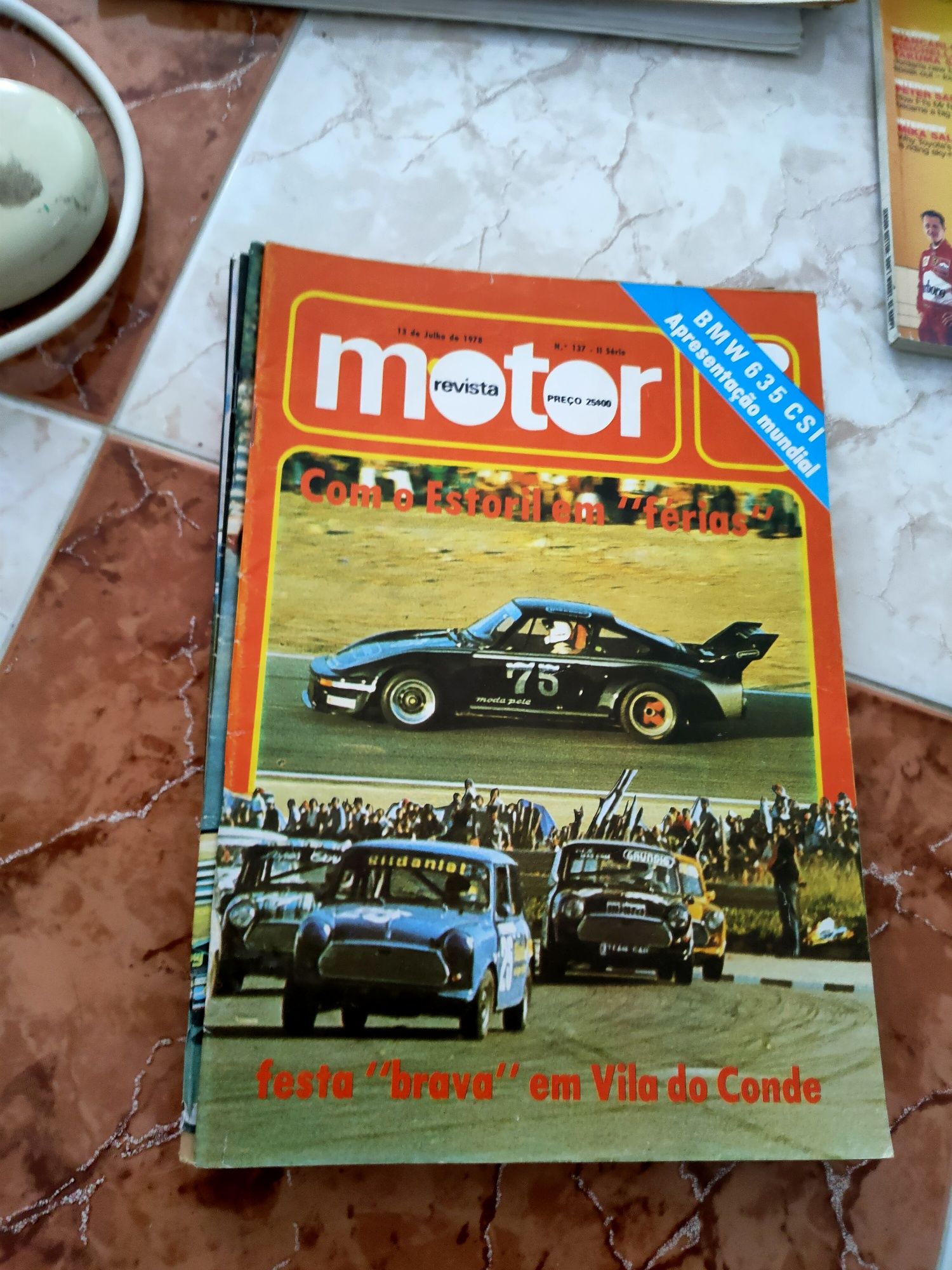 Várias revistas de automobilismo anos 60/70/89/00