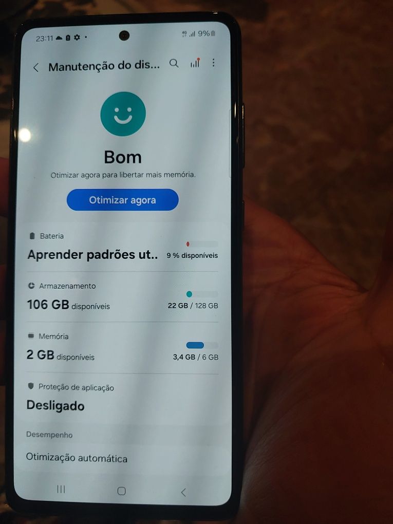 Samsung a 52 Como novo