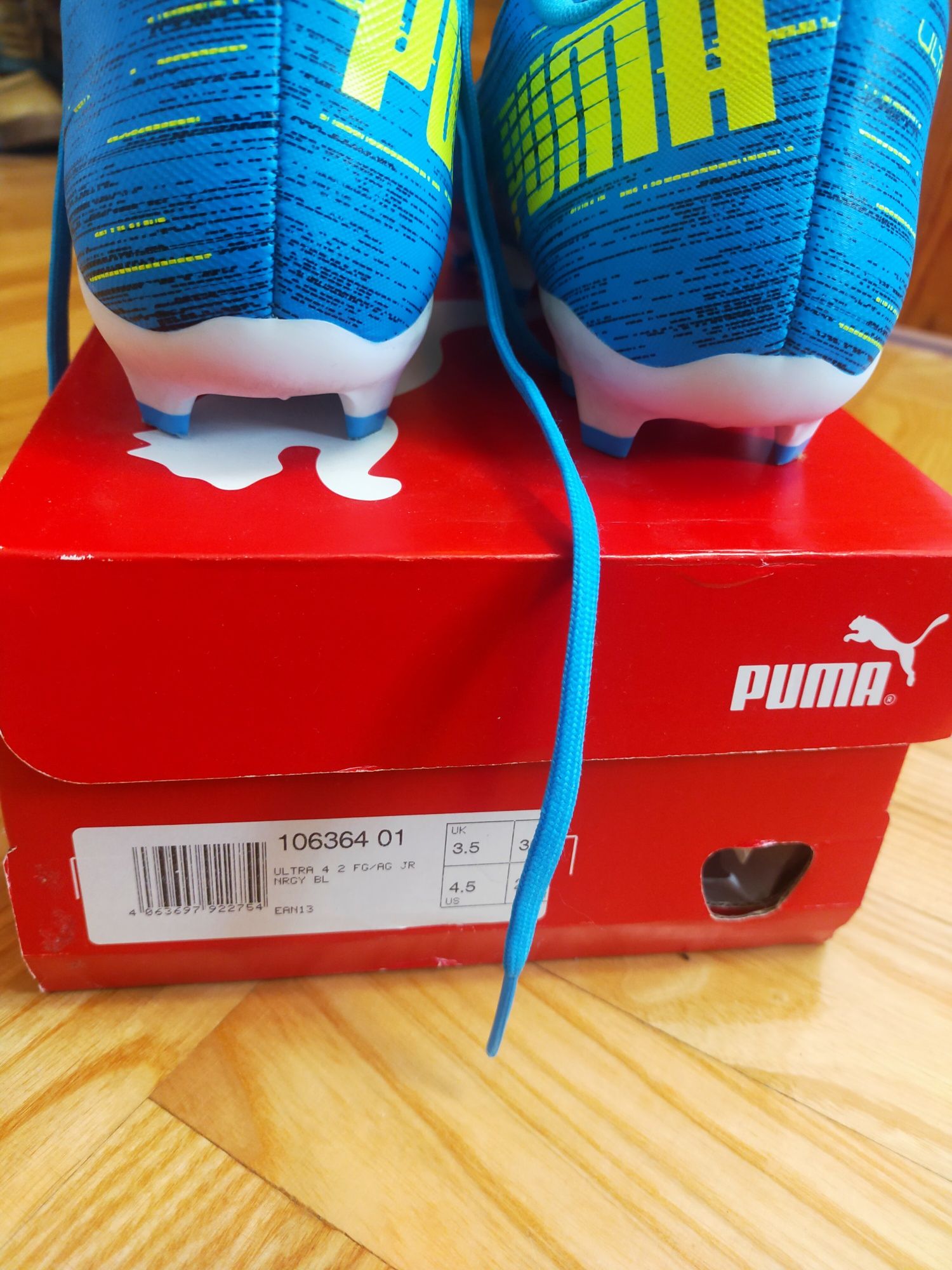 Buty piłkarskie korki puma Ultra 4.2 FG junior r. 36