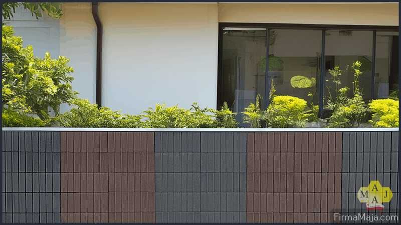 Gazony Łuska gładka masa. Bardzo wytrzymałe i estetyczne dostawa PL