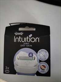 Wkłady do maszynki intuition 2w1 dry skin