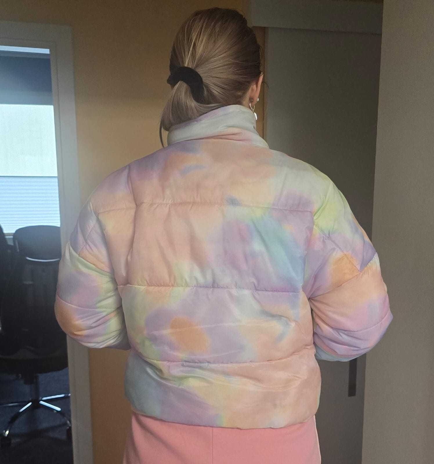 Kurtka przejściowa pikowana z efektem TIE DYE Mohito rozm M