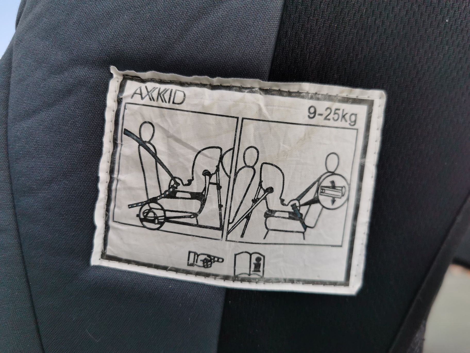 Axkid move 9-25 kg