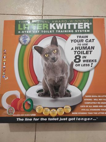 Litter Kwitter adaptador sanitário para gatos