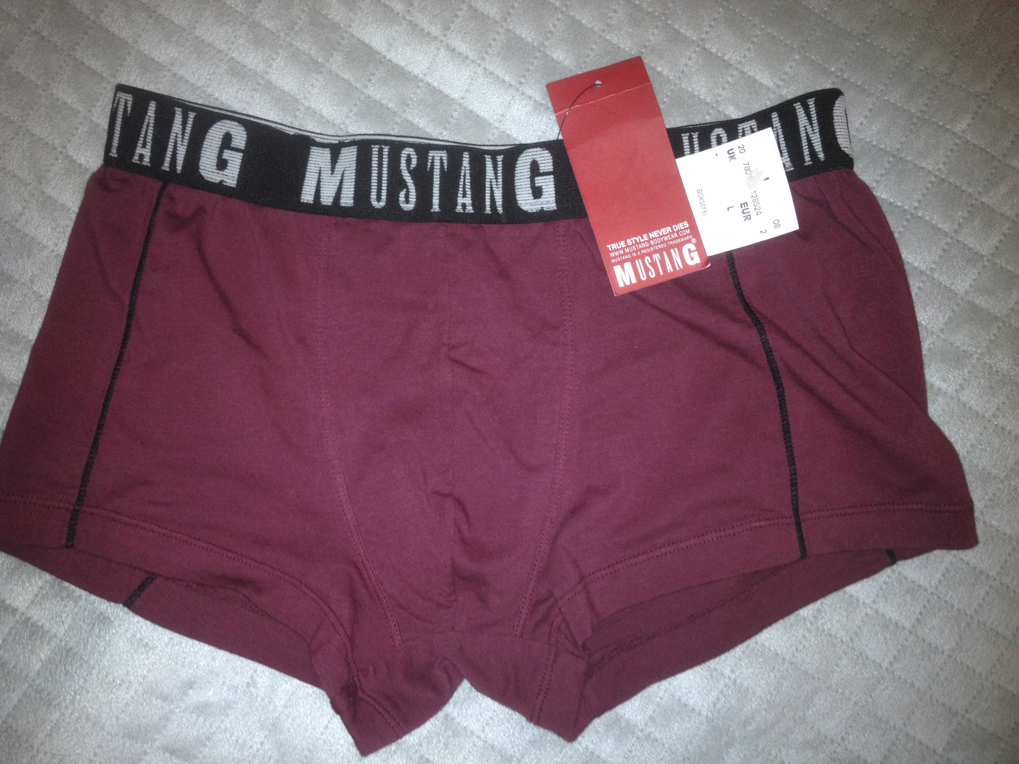 Nowe bokserki MUSTANG 28 zamiast 61 PLN :)