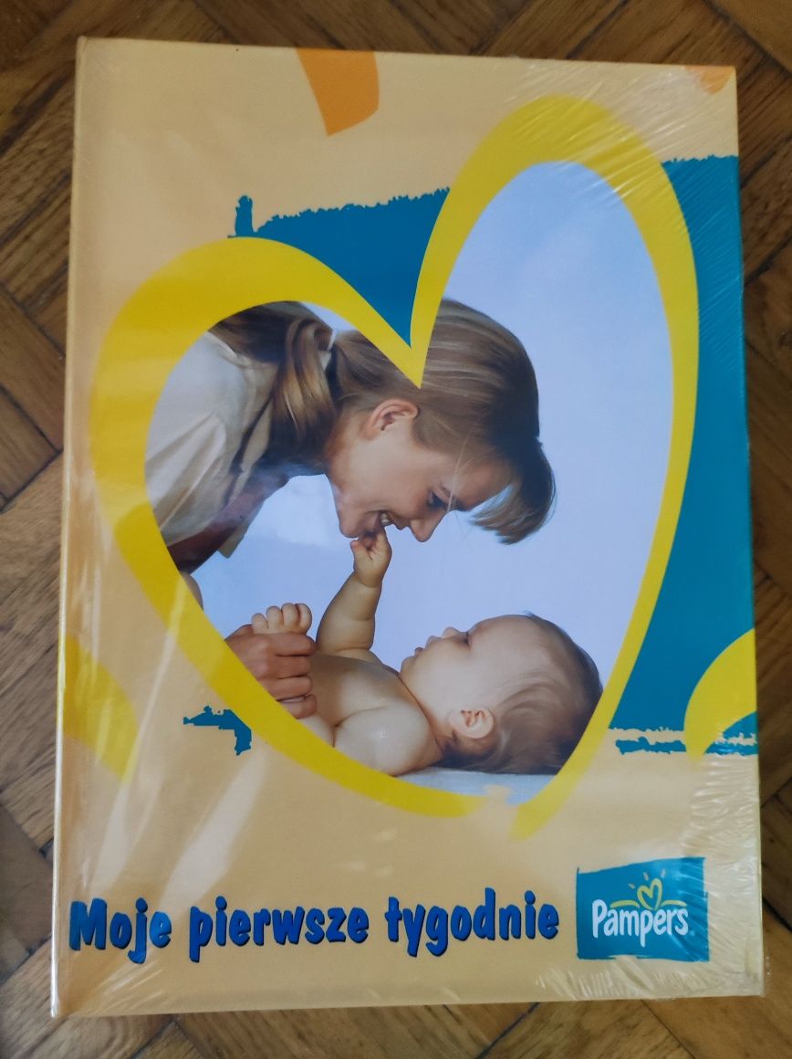 Komplet albumow na zdjecia motyw Pampers nowe