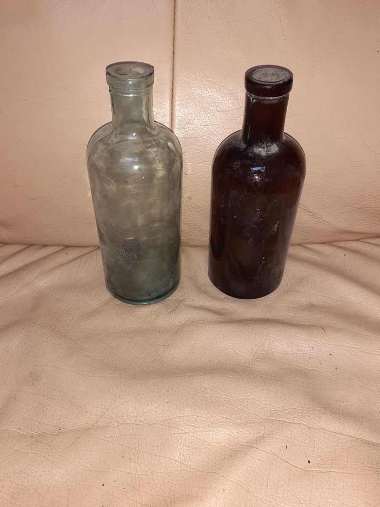 Antyk Stare butelki PRL