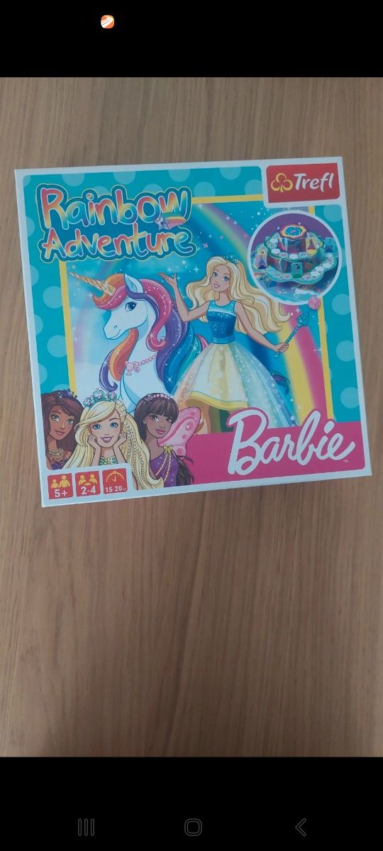 Gra planszowa Barbie Rainbow Adventure