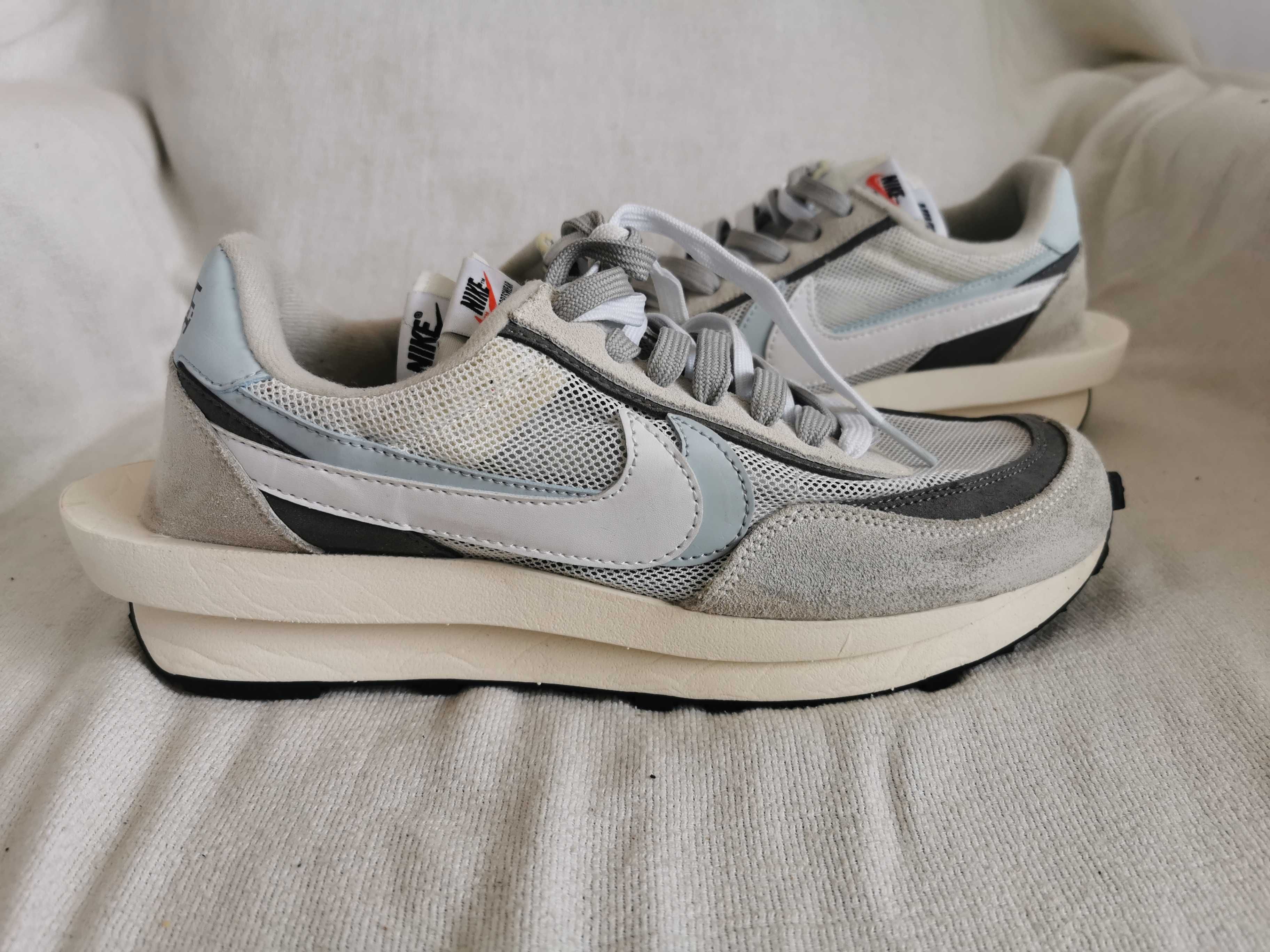 NIKE LD WAFFLE SACAI Summit White Grey Rare 44