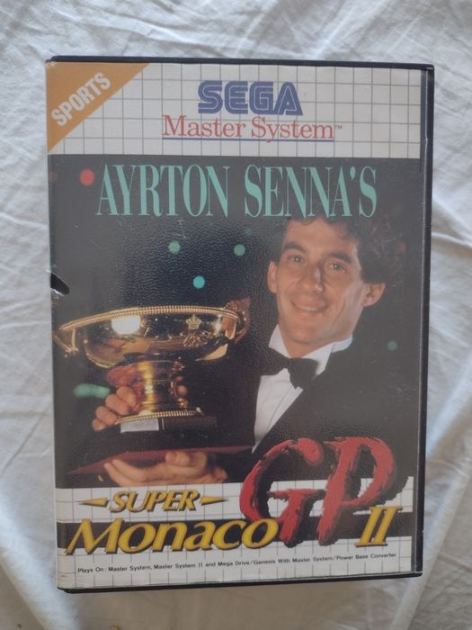 Sega Master System Ayrton Senna Super Monaco GP 2 i Formuła 1 F1