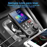 Bluetooth (mãos livres) para isqueiro do Carro com transmissor FM