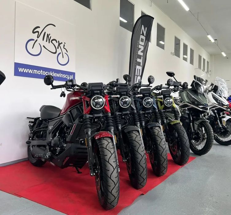 Zontes 125C czarny, czerwony, żółty, niebieski mat, dostawa