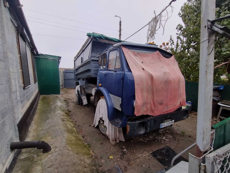 МАЗ 503 с прицепом