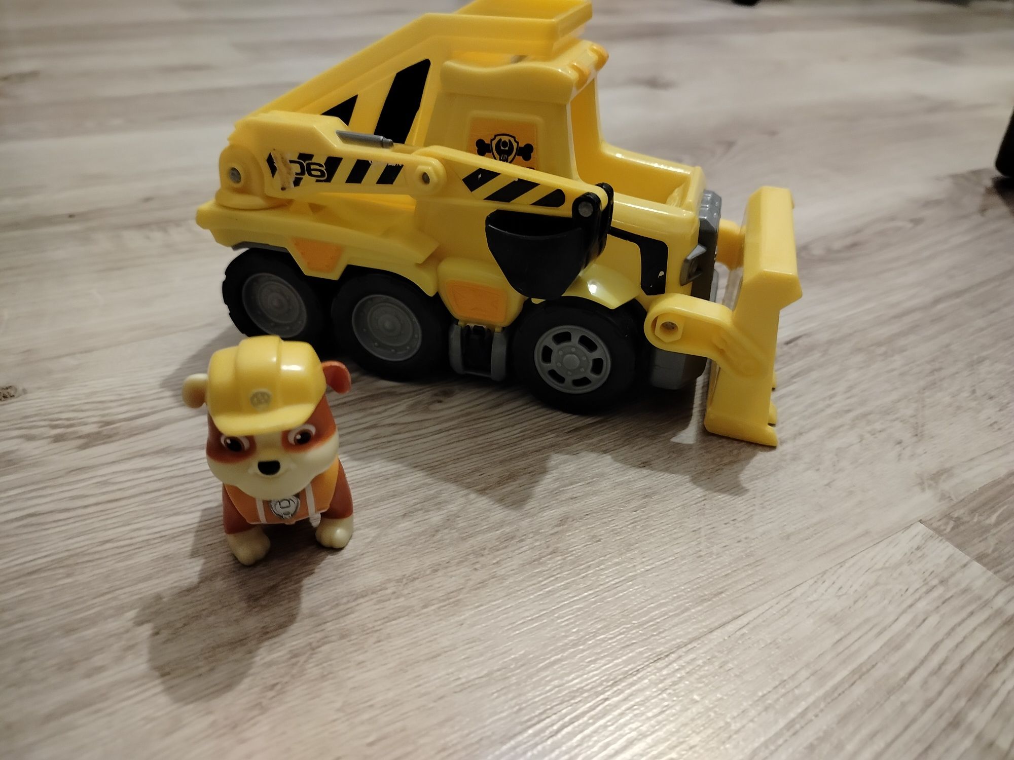 Rubble pojazd figurka Psi Patrol