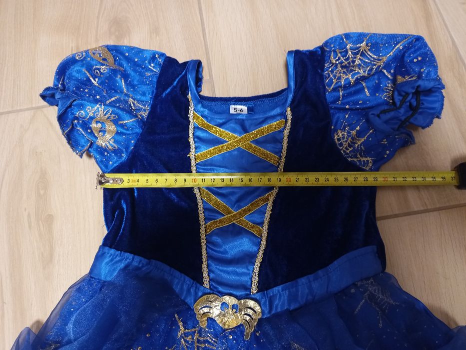 Strój karnawałowy przebranie pajęczarka wróżka 110/116