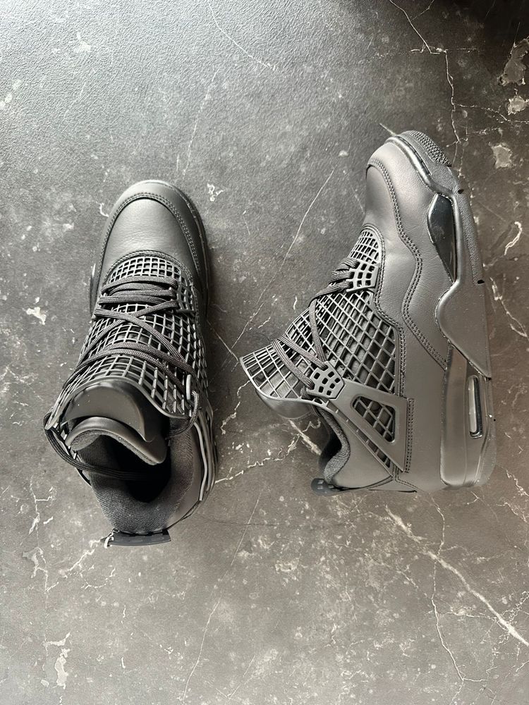 Air Jordan 4 Retro 'Net Black | Rozmiar 42.5 EU |