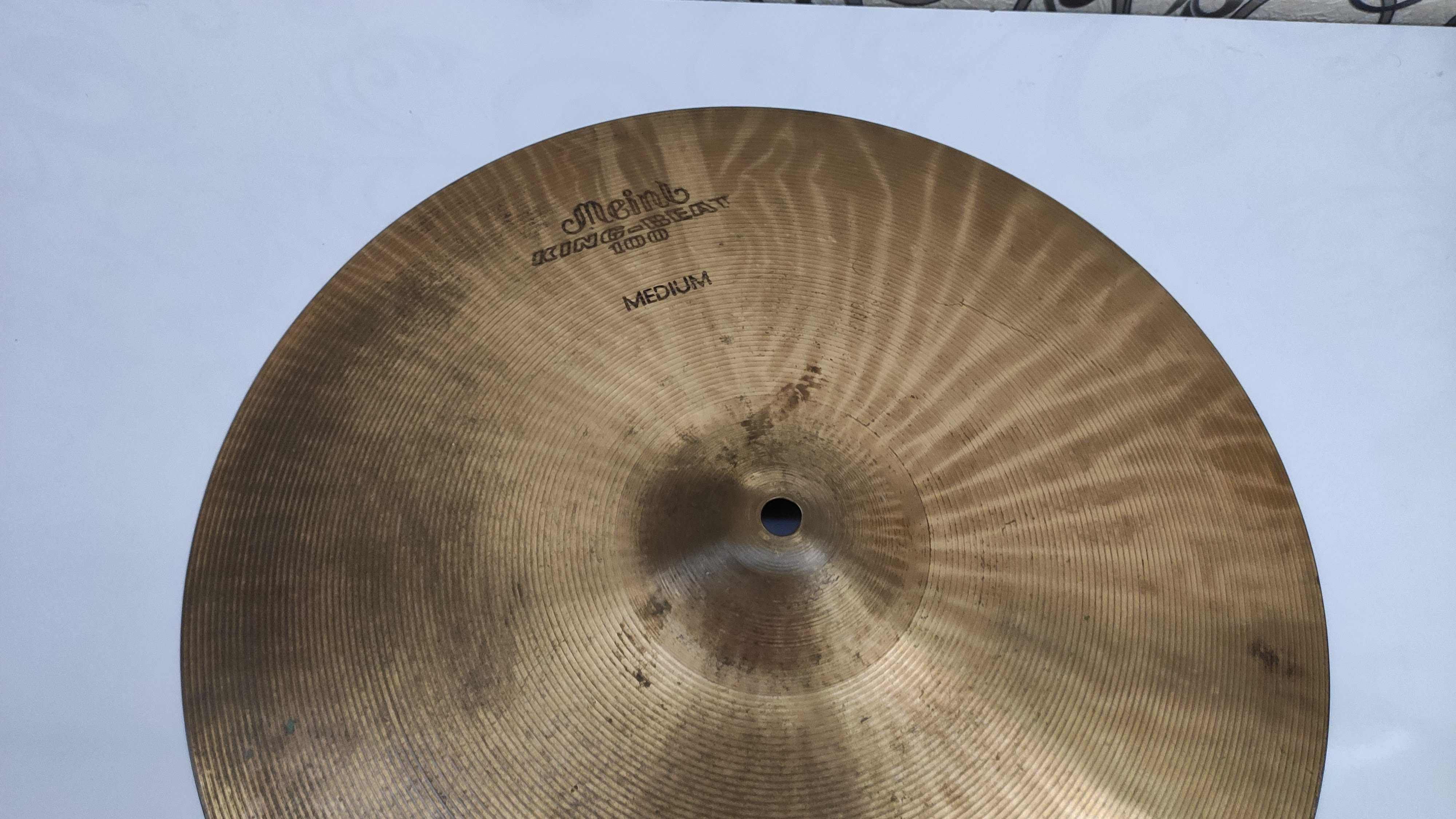 Тарілка Meinl King Beat 100 medium 15 тарелка ударна установка ударная