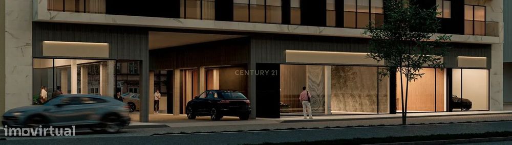 Loja com 86 m2 a estrear em novo empreendimento em Espinho.