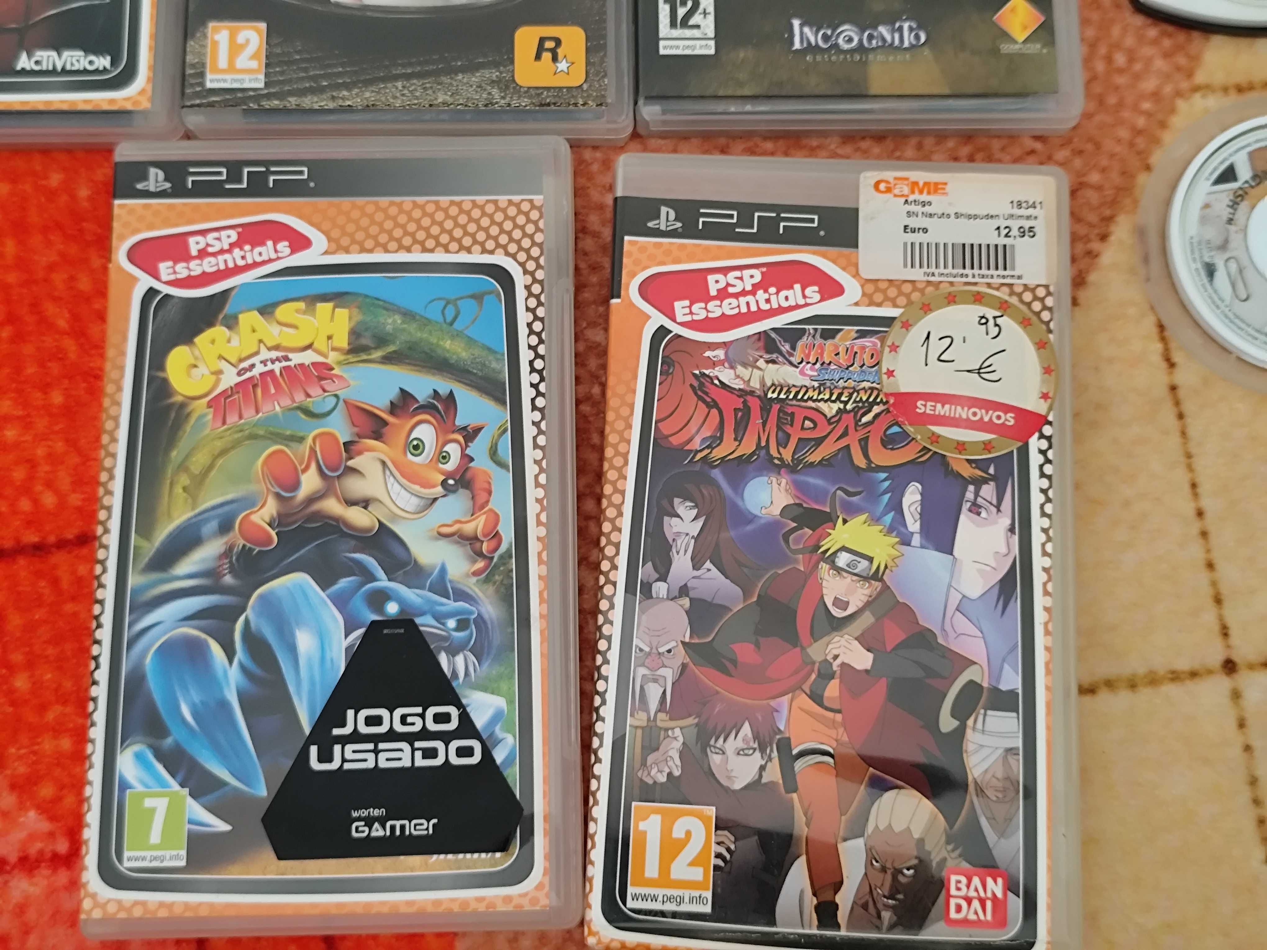 Jogos PSP a partir de 5€