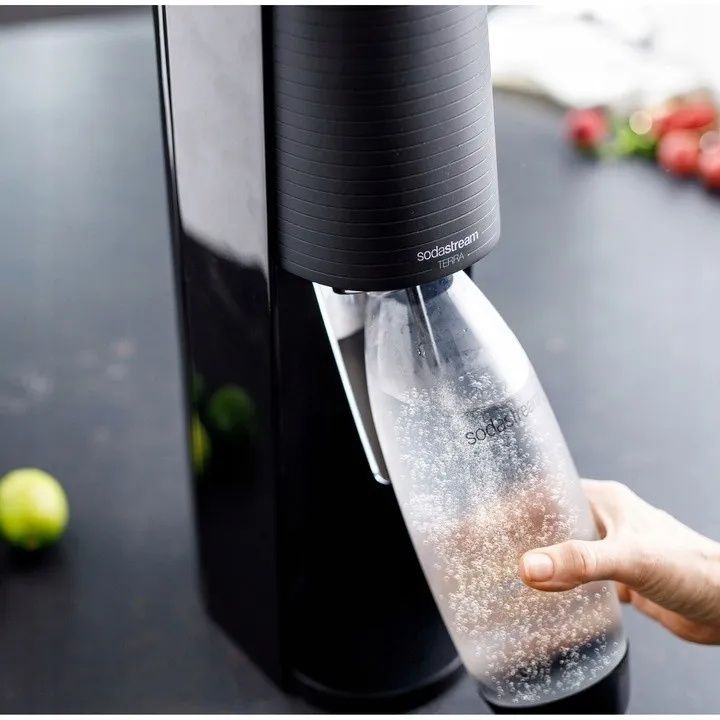 Saturator-syfon do wody SodaStream+ nabój Terra+2× butelka