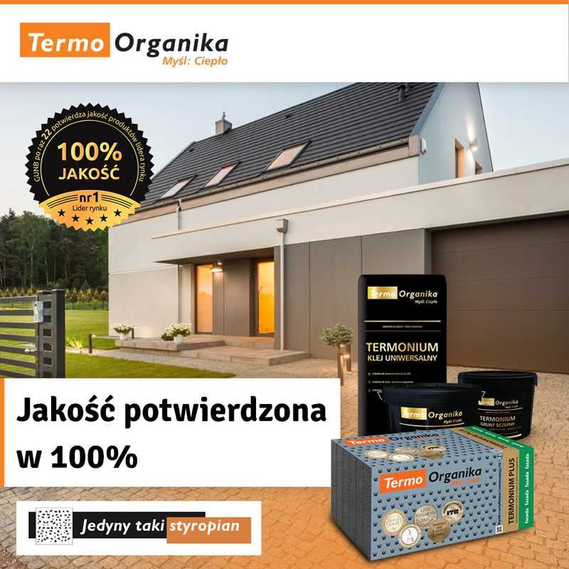 Styropian grafitowy fasada Termonium 032 Termo Organika