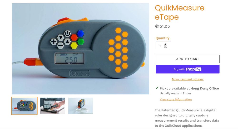 Fita métrica digital