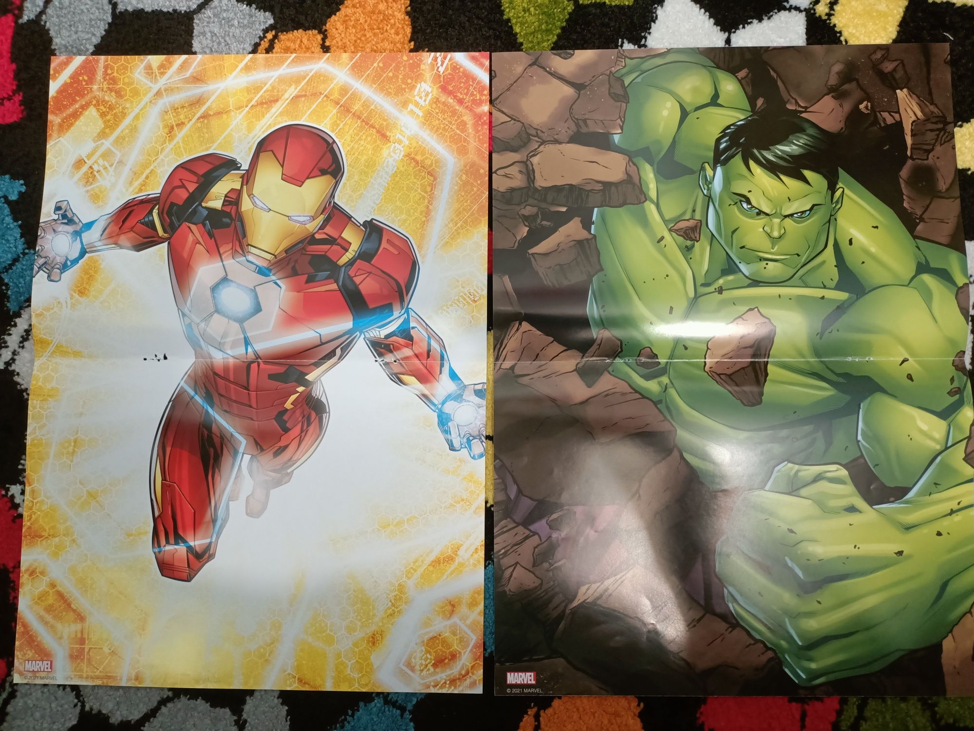 Plakaty Marvel zestaw 6sztuk