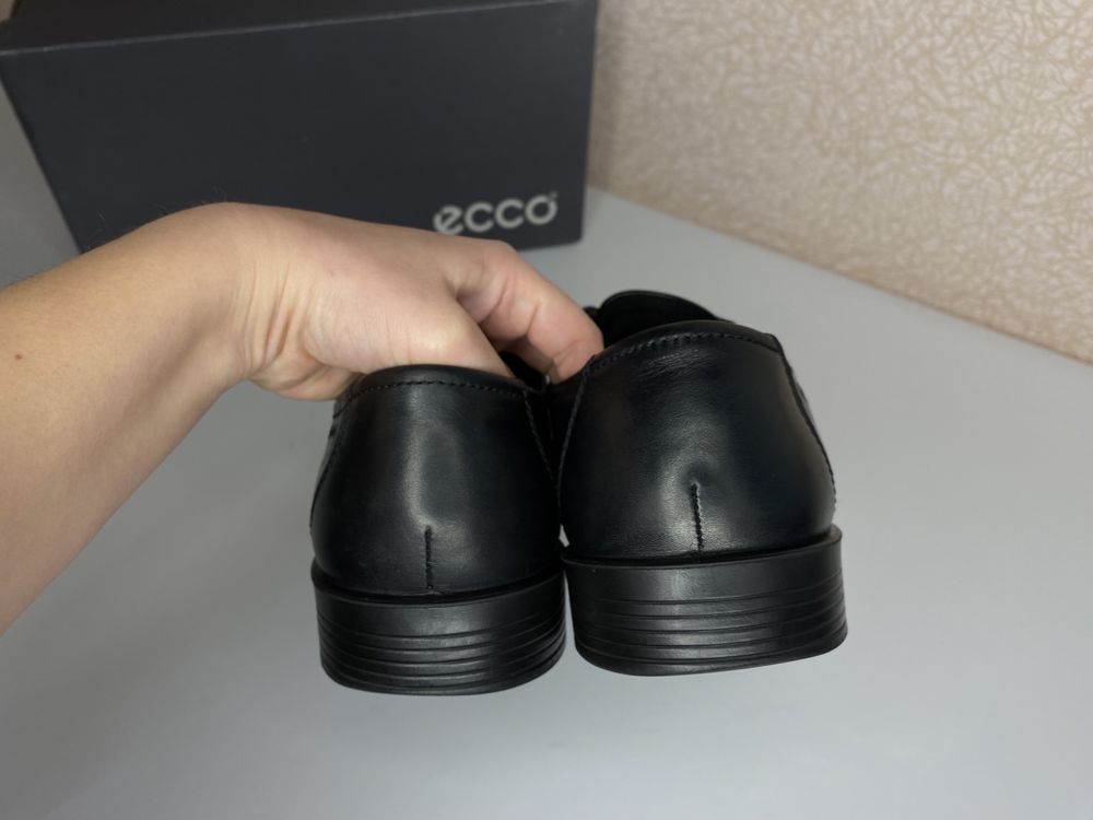Туфлі чоловічі ecco Оригинал 40 туфли мужские