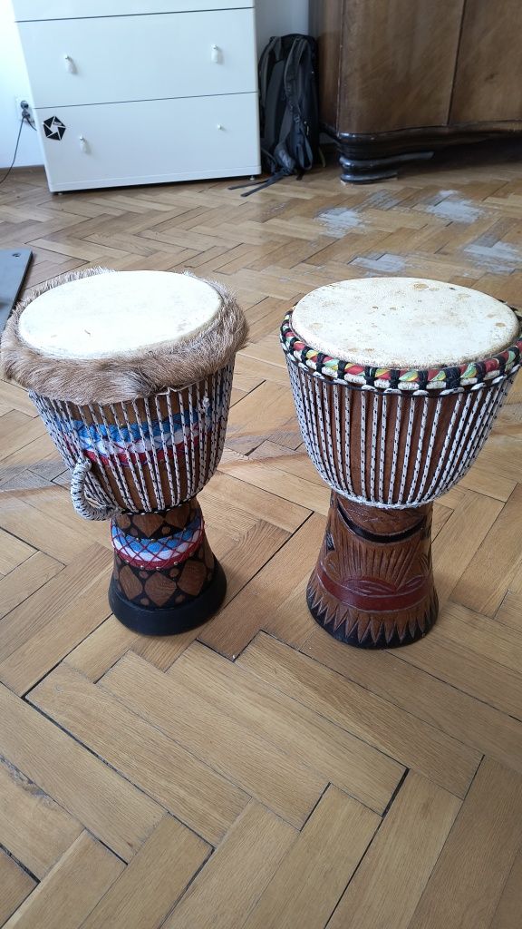 Djembe 25 cm przywieziony z Afryki