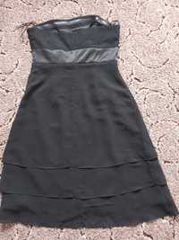 Śliczna sukienka firmy Marie Lund, bez ramiączek, kolor czarny 36