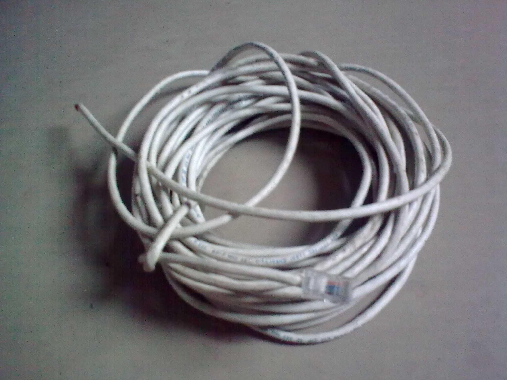 25 метров патч корд RJ45=RJ45 витая пара